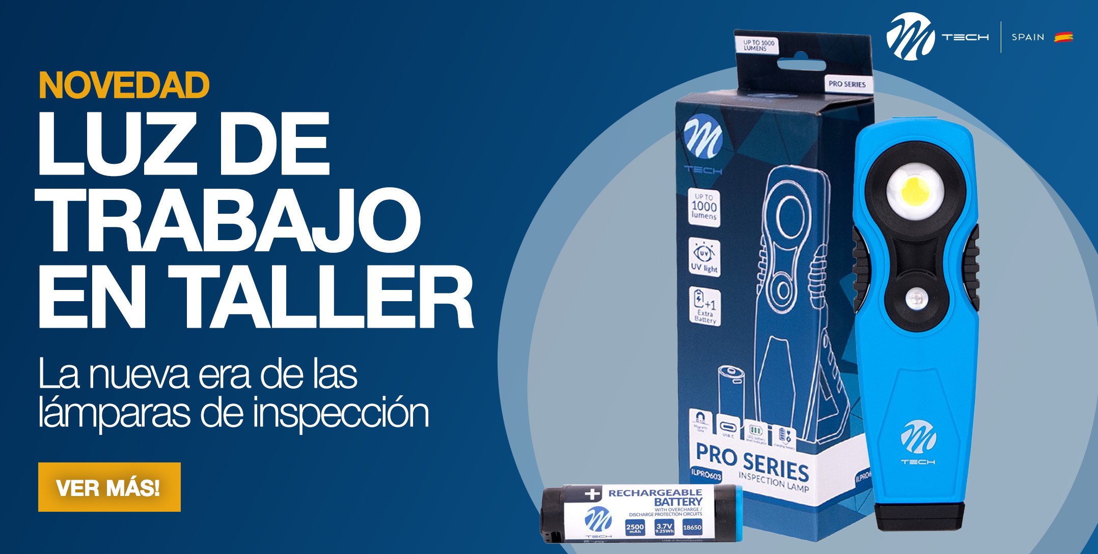 Linternas Led de Taller y Accesorios